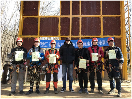 赛为第49期IRATA国际培训（北京班）圆满结束